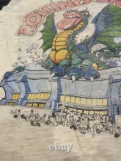 Vintage Rolling Stones 1981 Tour T-shirt XL Phoenix Az Band Raglan Single Stitch