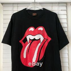 Vintage Rolling Stones Halloweek 1994 Oakland 90 Halloween Brockum T-shirt XL