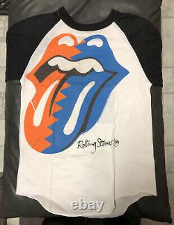 Vintage Rolling Stones Steel Wheels Tour Shirt, Taille L