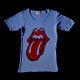 Vintage Rolling Stones T Shirt Tour Rare Vtg Années 1970 70 Rock S Original