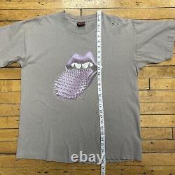 Vintage Rolling Stones Voodoo Lounge T Shirt Taille Homme XL Brockum