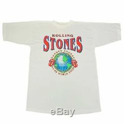 Vintage Rolling Stones Voodoo Lounge T-shirt Acdc Pink Floyd Tournée 1990 1995