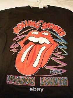 Vintage Rolling Stones Voodoo Lounge T-shirt Graphique XL
