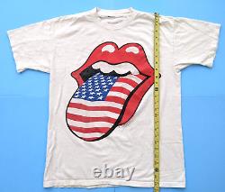 Vintage Rolling Stones Voodoo Lounge Tour 1994 T-shirt Blanc 12