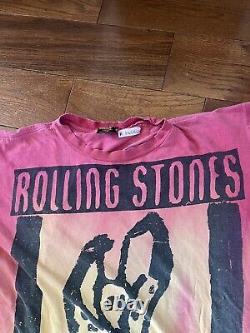 Vintage Rolling Stones World Tour Voodoo Lounge 94/95 Brockum XL