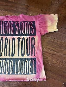 Vintage Rolling Stones World Tour Voodoo Lounge 94/95 Brockum XL