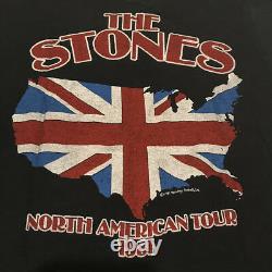 Vintage The Rolling Stones 1981 North American Tour Shirt Medium 38-40 Made USA