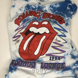 Vintage The Rolling Stones 1994 Voodoo Lounge Taille De La Chemise De Concert Lg B11