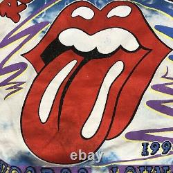 Vintage The Rolling Stones 1994 Voodoo Lounge Taille De La Chemise De Concert Lg B11