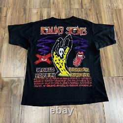 Vintage The Rolling Stones 1994 Voodoo Lounge Tour T-shirt Homme XL