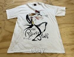 Vintage The Rolling Stones 1994 Voodoo Lounge Tour T-shirt Taille XL Brockum Rare
