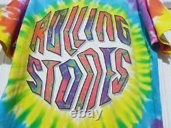 Vintage The Rolling Stones Liquid Blue T Shirt 1994 Single Stitch Made In USA