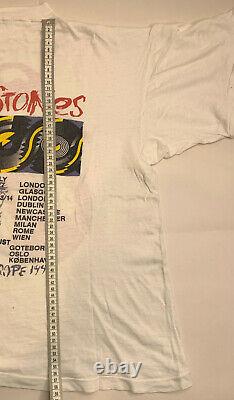 Vintage The Rolling Stones Urban Jungle Tour Europe 1990 T-shirt Rare