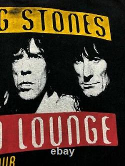 Vintage The Rolling Stones Voodoo Tee Chemise 90s Rare Taille L