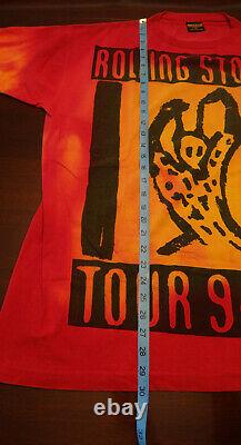 Vintage The Rolling Stones World Tour Voodoo Lounge 1994/95 T-shirt XL Official