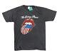 Vtg 1981 Les Rolling Stones'81 North American Tour Taille Xl T-shirt Noir