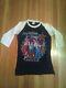 Vtg 1981 Rolling Stones Tattoo You Us Americantour Raglan 3/4 Manches Chemise Med