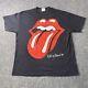 Vtg 1989 Rolling Stones Steel Wheels Tour Tshirt Mens Xl Single Stitch Band Tee Translated In French Is: T-shirt Vtg 1989 Rolling Stones Steel Wheels Tour Pour Homme Taille Xl, Bande à Couture Unique.