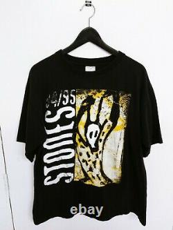 Vtg 1994 Rolling Stones Voodoo Lounge Tour T-shirt Noir Taille (xl)