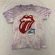 Vtg 80s Rolling Stones Steel Wheels American Tour 1989 Band Tee Shirt Usa