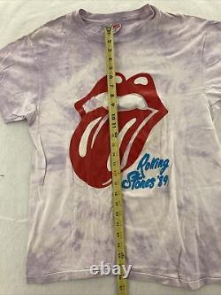 Vtg 80s Rolling Stones Steel Wheels American Tour 1989 Band Tee Shirt USA