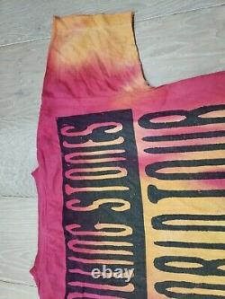 Vtg 90s Brockum Rolling Stones 1994'95 Voodoo Lounge Tie Dye T Shirt X-large XL