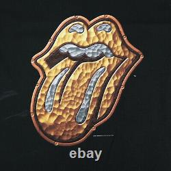 Vtg 90s Rolling Stones Bridges To Babylon Tour T-shirt Band Tee Single Stitch L