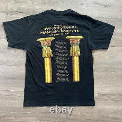 Vtg 90s The Rolling Stones Ponts Pour Babylon Tour Tshirt USA Made Single Stitch