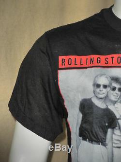 Vtg Les Rolling Stones Steel Wheels Tour T-shirt Non Porté