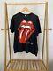 Vtg Rolling Stones 1989 Le T-shirt North American Tour Double Face Rare Xl