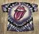 Vtg Rolling Stones Band 2002 Tie Dye Tour T Sirt Unisex Size Xl (offre Maintenant!)