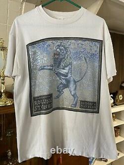 Vtg Rolling Stones Bridges To Babylon 1997 World Tour T-shirt White XL USA Made