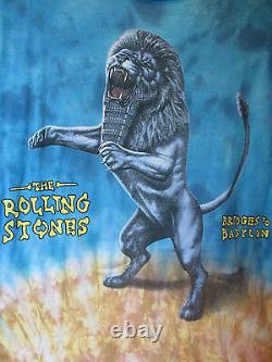 Vtg90sthe Rolling Stones 1997-98 Bridges To Babylonconcert/tourt-shirt Orig